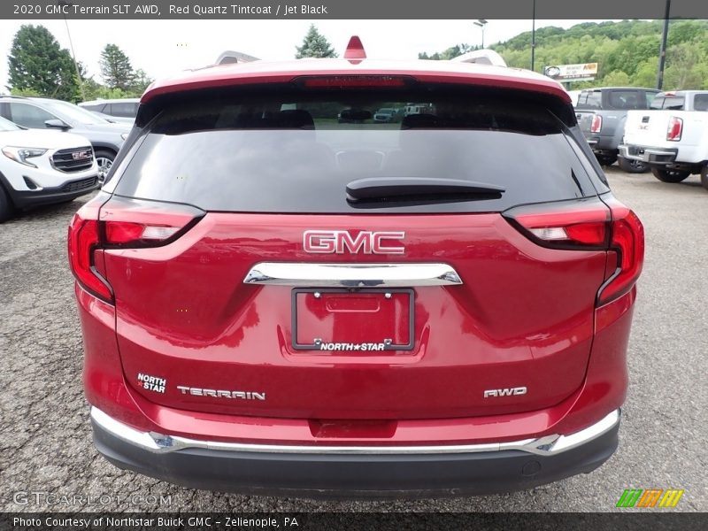 Red Quartz Tintcoat / Jet Black 2020 GMC Terrain SLT AWD