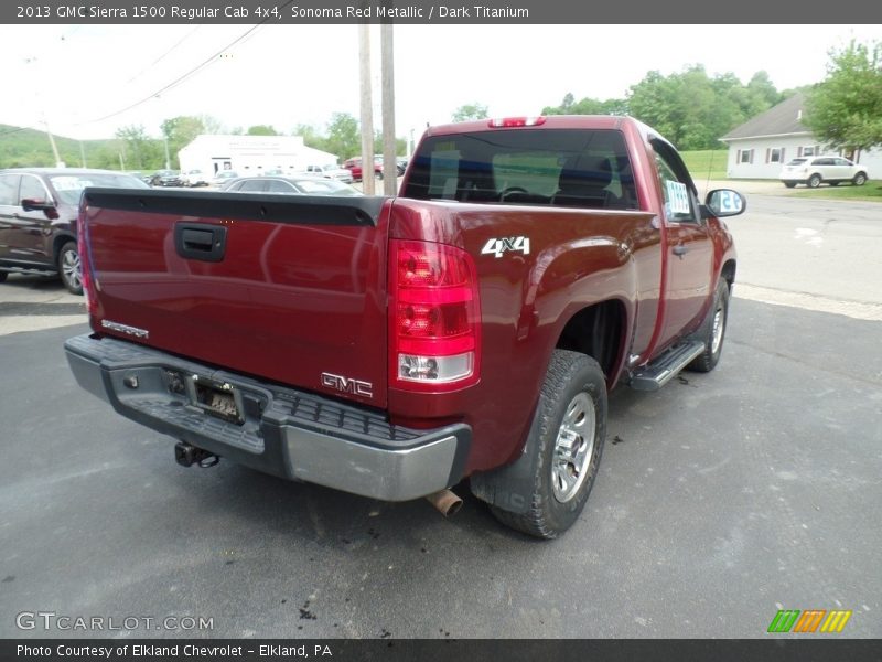 Sonoma Red Metallic / Dark Titanium 2013 GMC Sierra 1500 Regular Cab 4x4