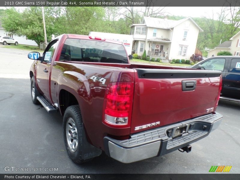 Sonoma Red Metallic / Dark Titanium 2013 GMC Sierra 1500 Regular Cab 4x4