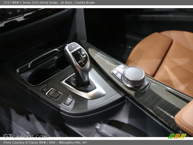 Jet Black / Saddle Brown 2017 BMW 3 Series 330i xDrive Sedan