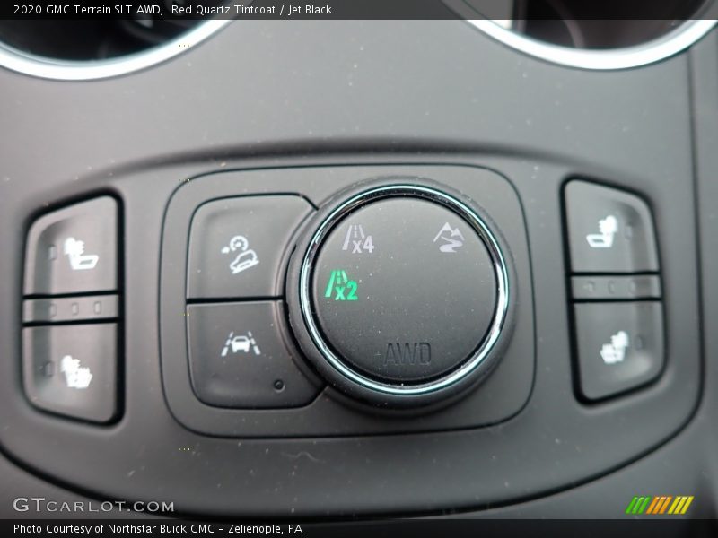 Controls of 2020 Terrain SLT AWD