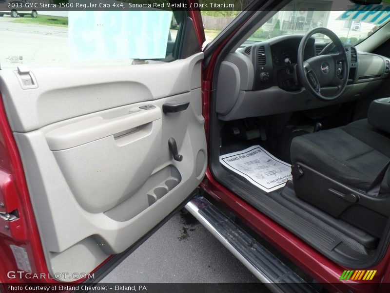 Sonoma Red Metallic / Dark Titanium 2013 GMC Sierra 1500 Regular Cab 4x4