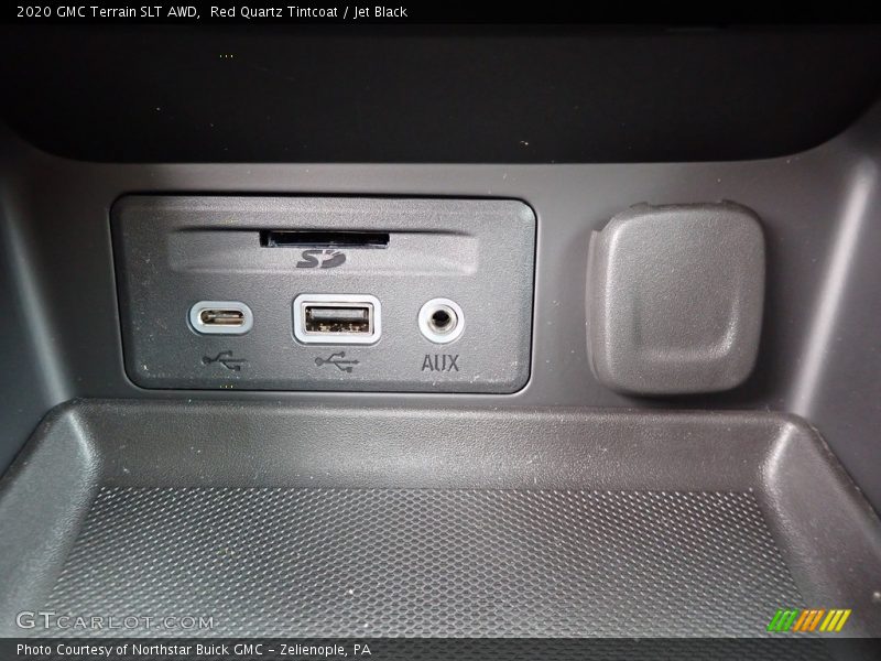 Red Quartz Tintcoat / Jet Black 2020 GMC Terrain SLT AWD