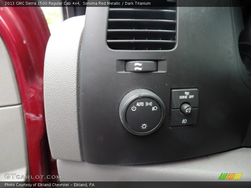 Controls of 2013 Sierra 1500 Regular Cab 4x4