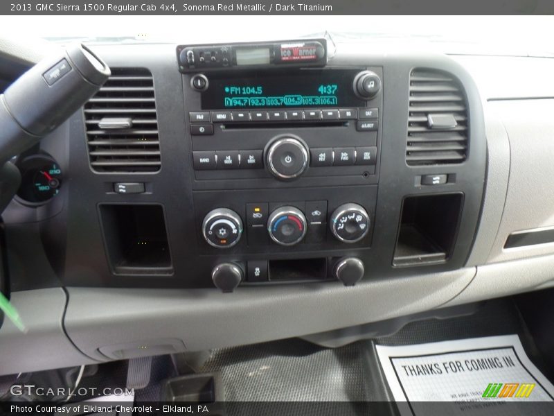 Controls of 2013 Sierra 1500 Regular Cab 4x4