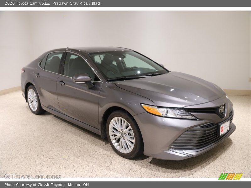 Predawn Gray Mica / Black 2020 Toyota Camry XLE