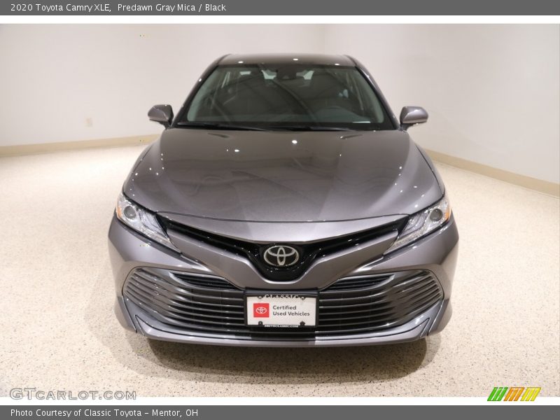 Predawn Gray Mica / Black 2020 Toyota Camry XLE