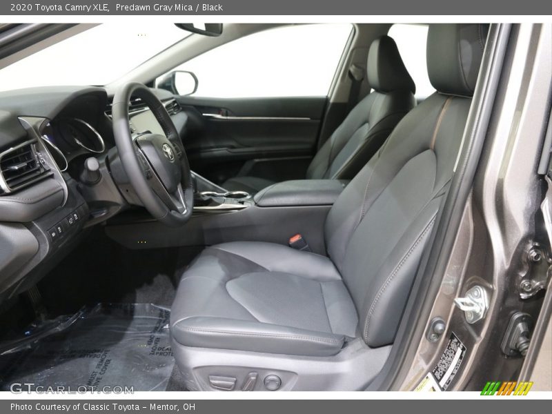 Predawn Gray Mica / Black 2020 Toyota Camry XLE