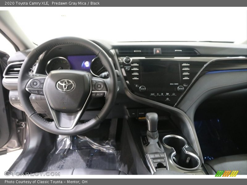 Predawn Gray Mica / Black 2020 Toyota Camry XLE