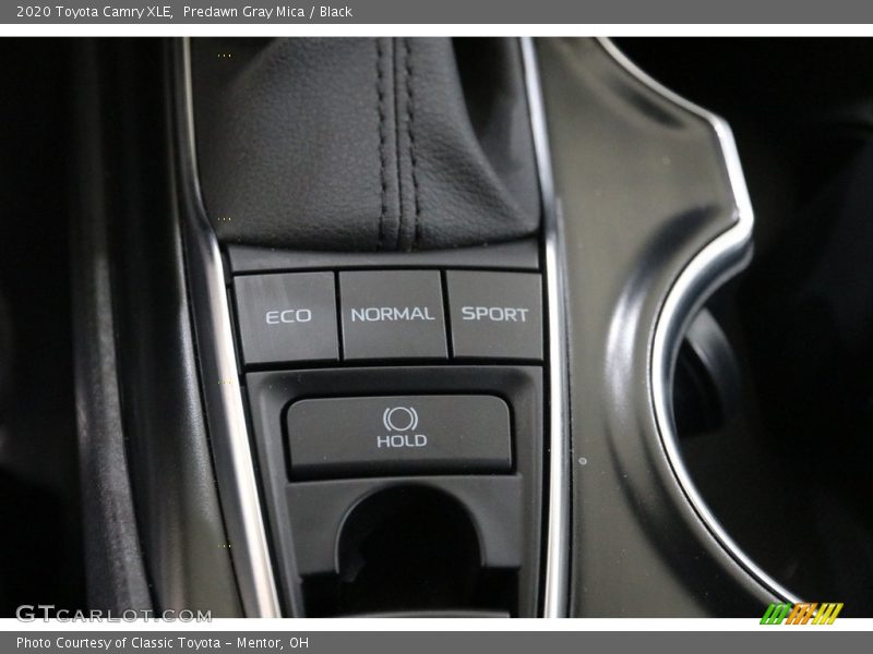 Predawn Gray Mica / Black 2020 Toyota Camry XLE