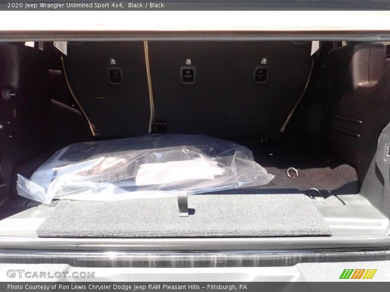 Black / Black 2020 Jeep Wrangler Unlimited Sport 4x4