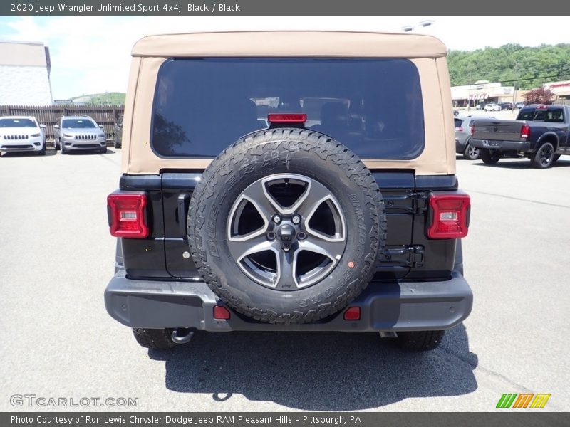 Black / Black 2020 Jeep Wrangler Unlimited Sport 4x4