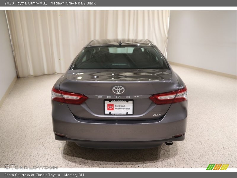 Predawn Gray Mica / Black 2020 Toyota Camry XLE