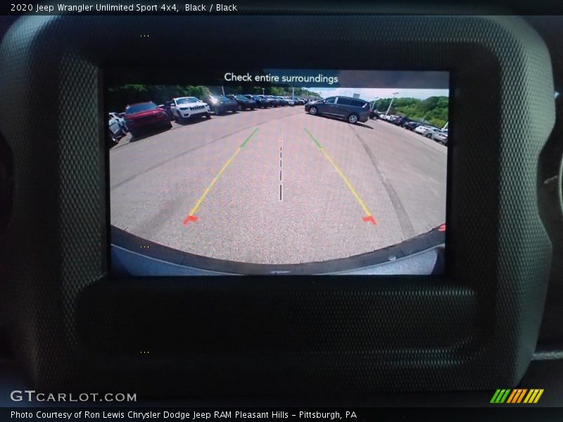 Black / Black 2020 Jeep Wrangler Unlimited Sport 4x4