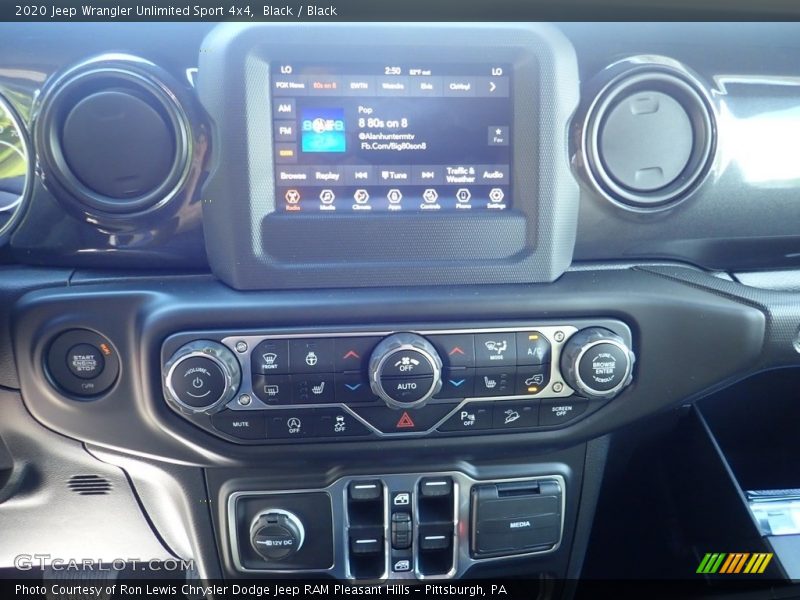 Black / Black 2020 Jeep Wrangler Unlimited Sport 4x4