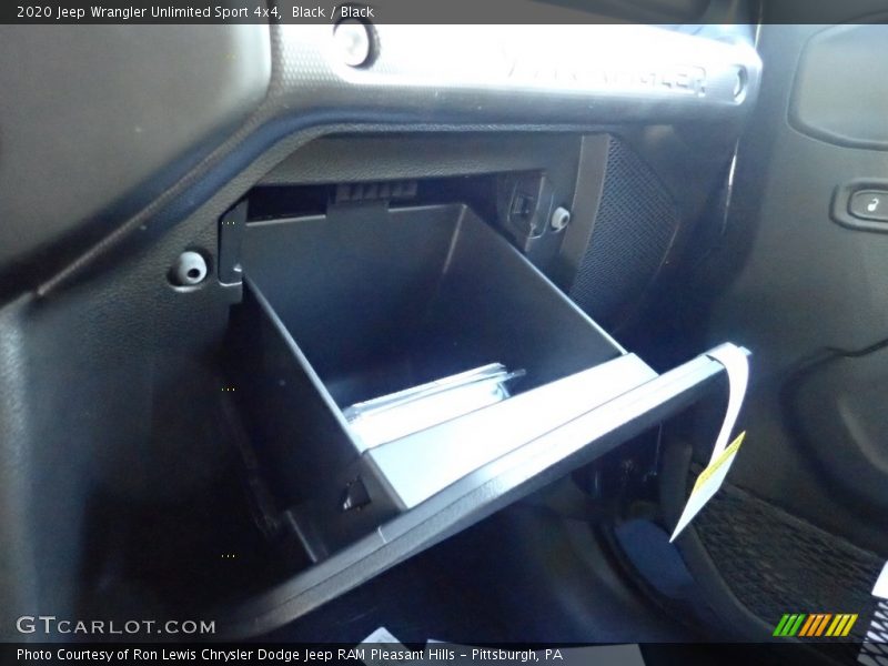 Black / Black 2020 Jeep Wrangler Unlimited Sport 4x4