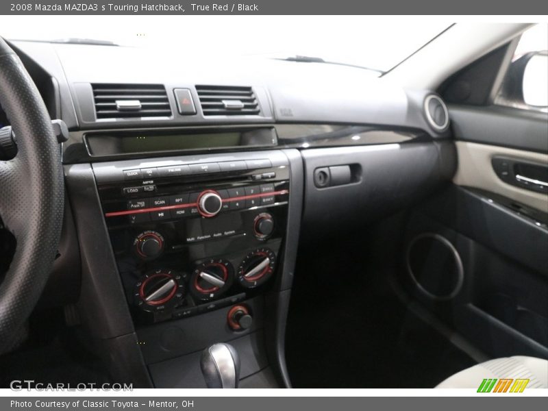 True Red / Black 2008 Mazda MAZDA3 s Touring Hatchback