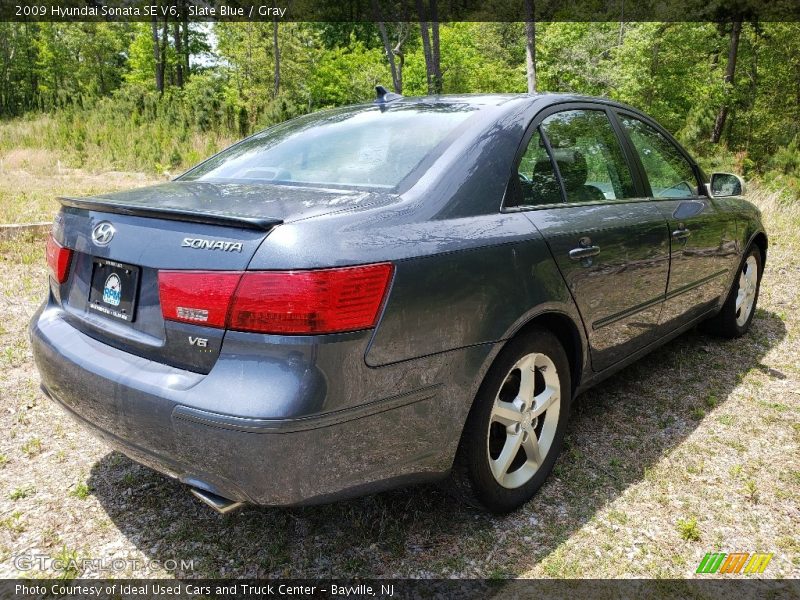 Slate Blue / Gray 2009 Hyundai Sonata SE V6