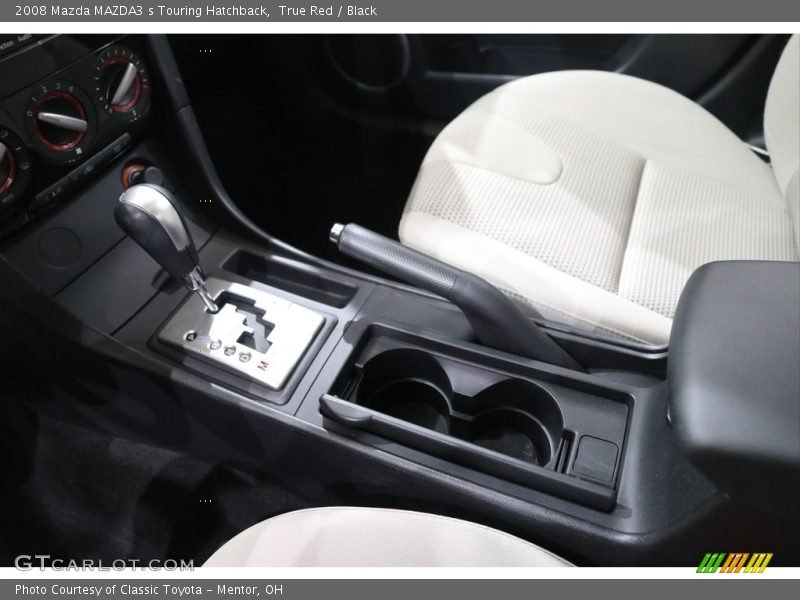 True Red / Black 2008 Mazda MAZDA3 s Touring Hatchback