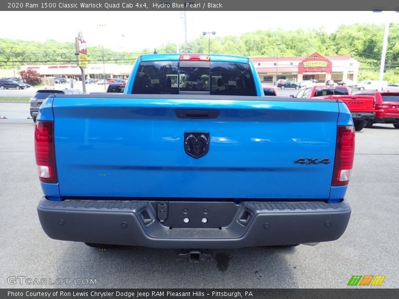 Hydro Blue Pearl / Black 2020 Ram 1500 Classic Warlock Quad Cab 4x4