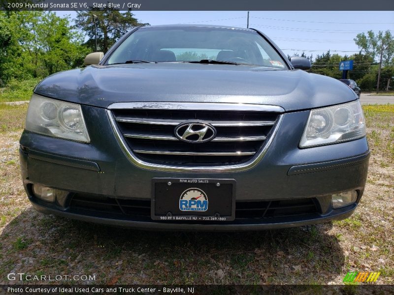 Slate Blue / Gray 2009 Hyundai Sonata SE V6