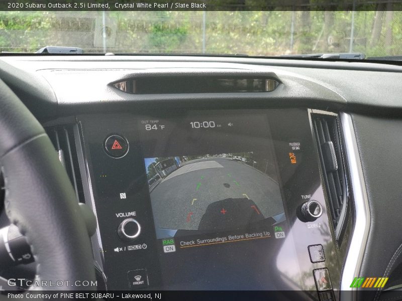 Crystal White Pearl / Slate Black 2020 Subaru Outback 2.5i Limited