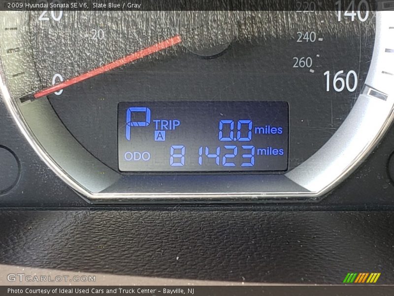 Slate Blue / Gray 2009 Hyundai Sonata SE V6