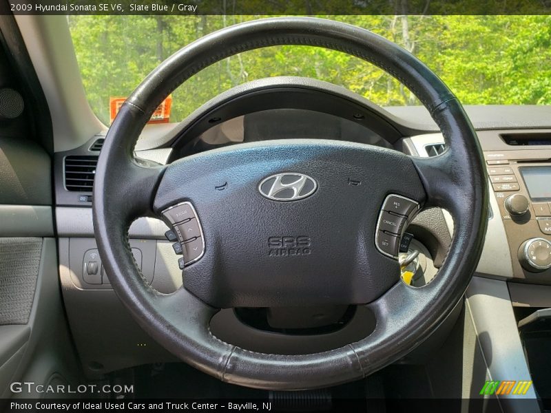 Slate Blue / Gray 2009 Hyundai Sonata SE V6