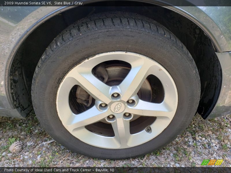 Slate Blue / Gray 2009 Hyundai Sonata SE V6