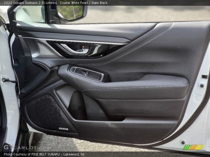 Crystal White Pearl / Slate Black 2020 Subaru Outback 2.5i Limited