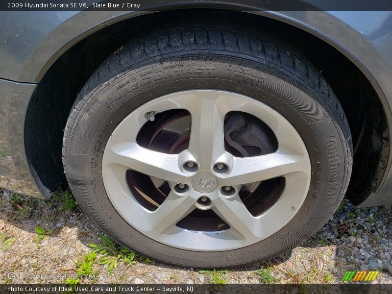 Slate Blue / Gray 2009 Hyundai Sonata SE V6