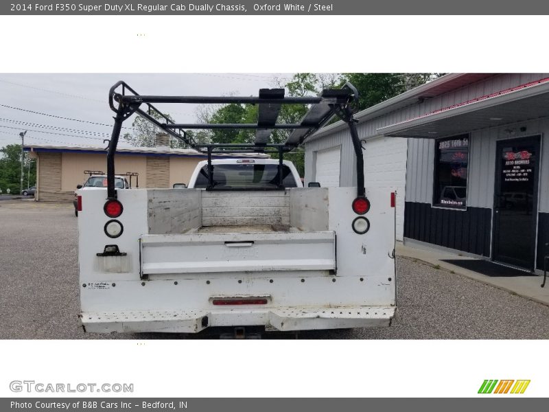 Oxford White / Steel 2014 Ford F350 Super Duty XL Regular Cab Dually Chassis