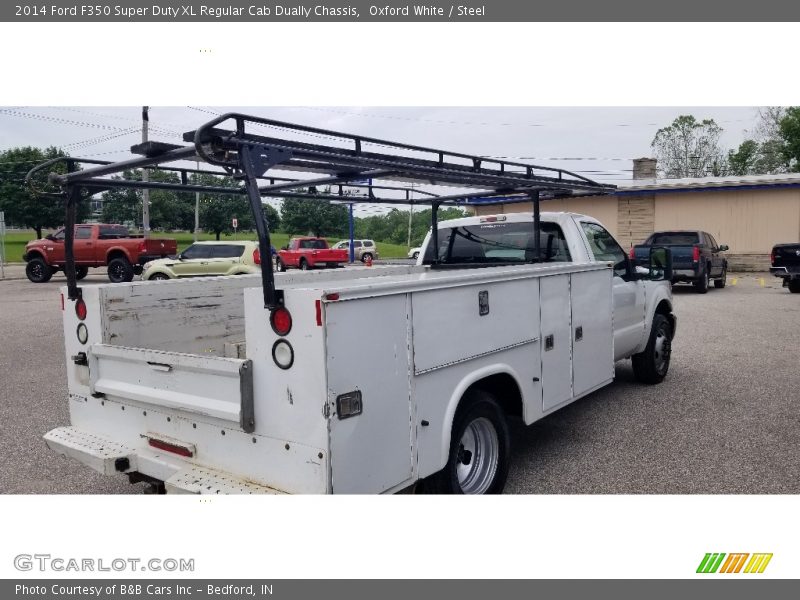 Oxford White / Steel 2014 Ford F350 Super Duty XL Regular Cab Dually Chassis