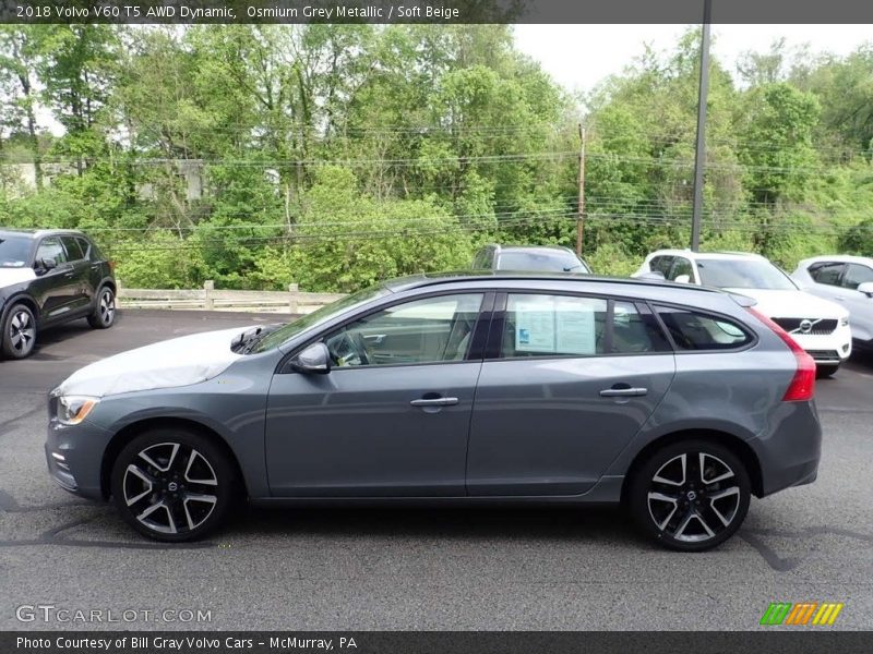  2018 V60 T5 AWD Dynamic Osmium Grey Metallic