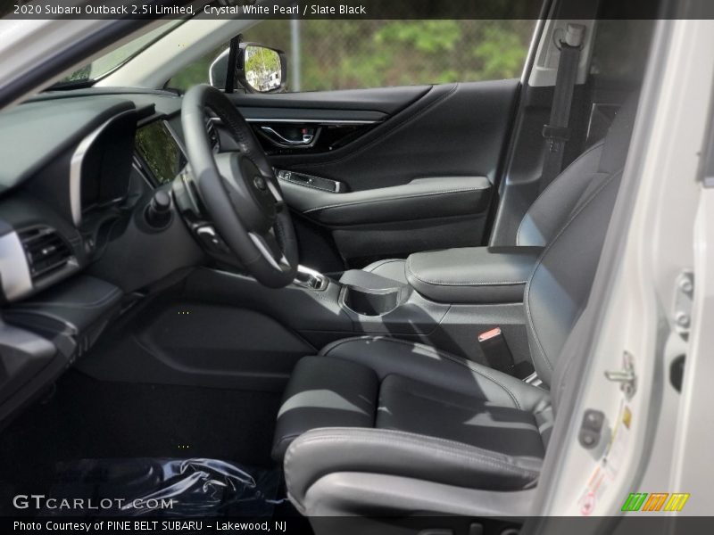 Crystal White Pearl / Slate Black 2020 Subaru Outback 2.5i Limited