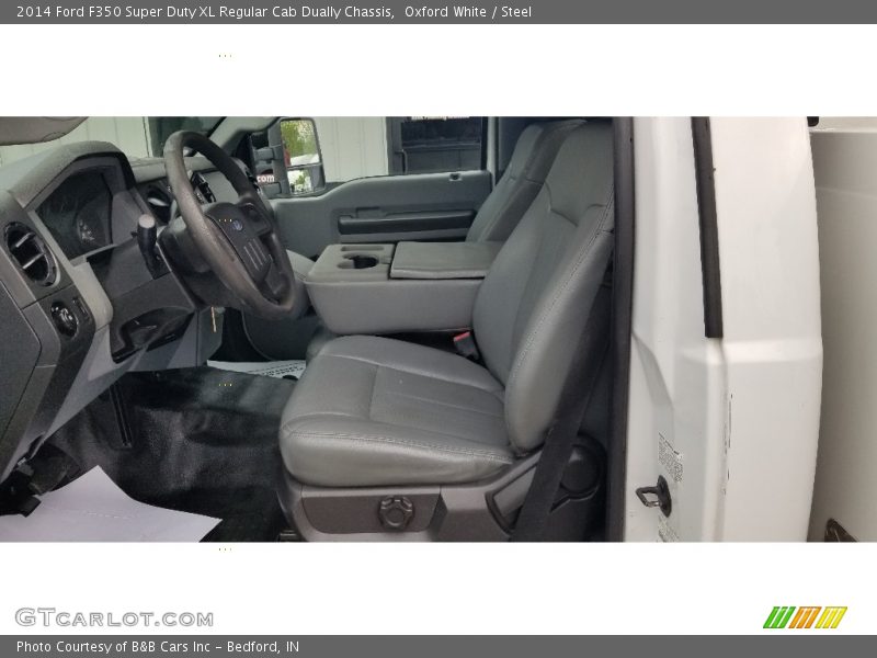 Oxford White / Steel 2014 Ford F350 Super Duty XL Regular Cab Dually Chassis