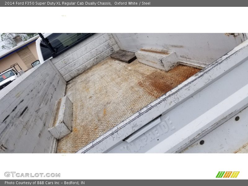 Oxford White / Steel 2014 Ford F350 Super Duty XL Regular Cab Dually Chassis