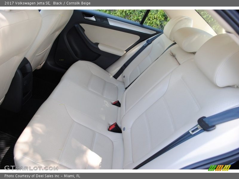 Black / Cornsilk Beige 2017 Volkswagen Jetta SE