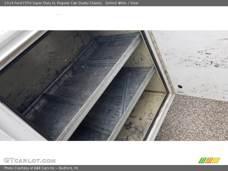 Oxford White / Steel 2014 Ford F350 Super Duty XL Regular Cab Dually Chassis