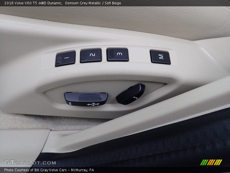 Controls of 2018 V60 T5 AWD Dynamic