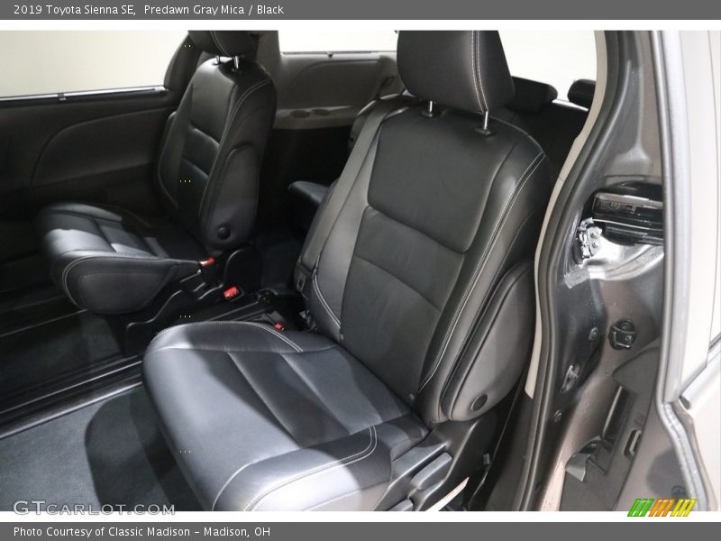 Predawn Gray Mica / Black 2019 Toyota Sienna SE
