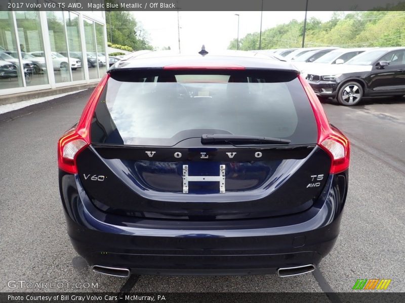 Magic Blue Metallic / Off Black 2017 Volvo V60 T5 AWD