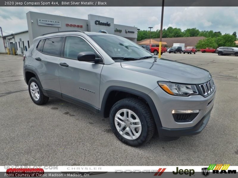Billet Silver Metallic / Black 2020 Jeep Compass Sport 4x4