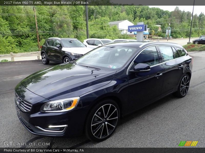  2017 V60 T5 AWD Magic Blue Metallic