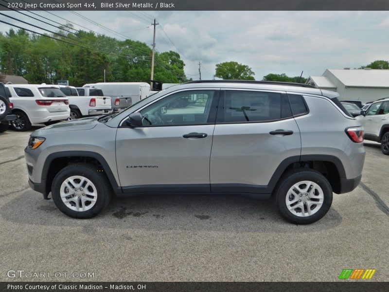 Billet Silver Metallic / Black 2020 Jeep Compass Sport 4x4