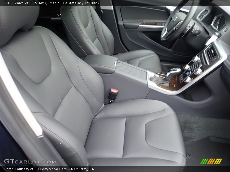 Front Seat of 2017 V60 T5 AWD