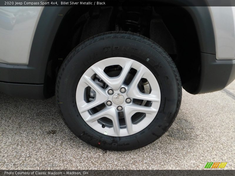 Billet Silver Metallic / Black 2020 Jeep Compass Sport 4x4