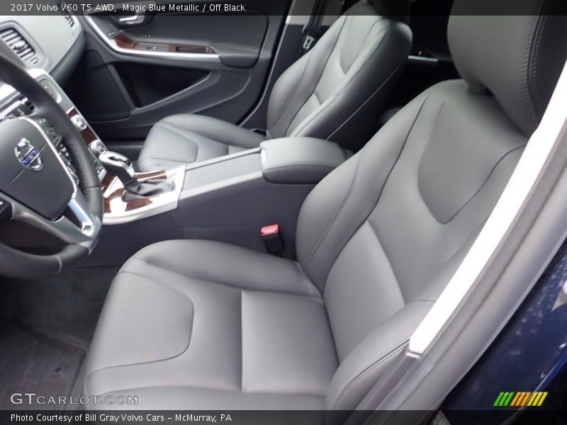 Front Seat of 2017 V60 T5 AWD