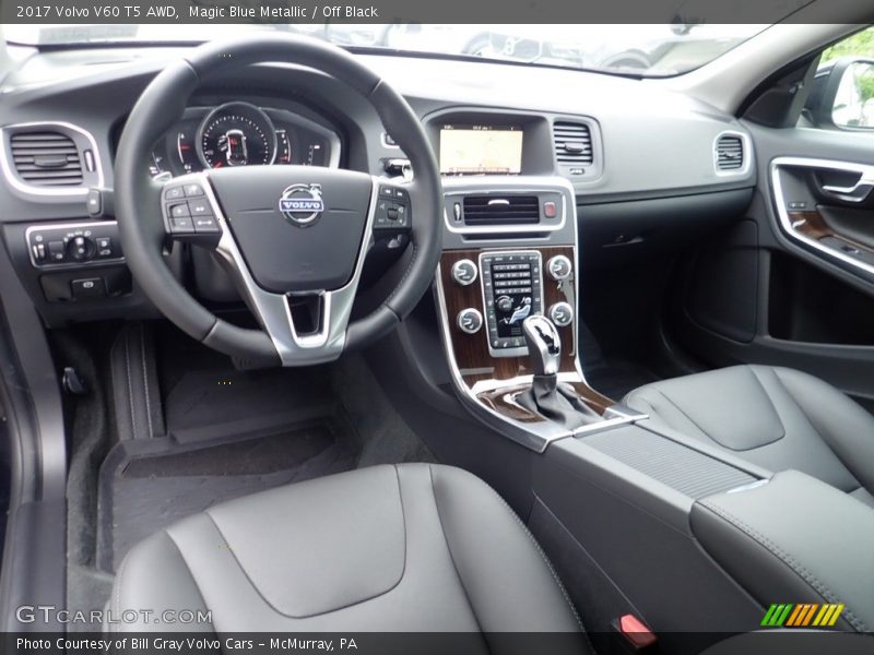 Off Black Interior - 2017 V60 T5 AWD 