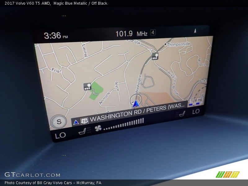 Navigation of 2017 V60 T5 AWD